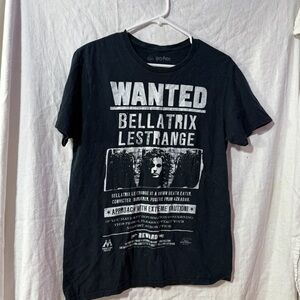 Bellatrix LeSteange Wanted Poster T-Shirt from Wizarding World